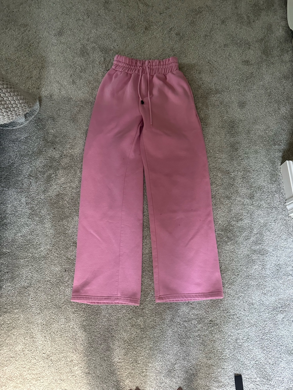 Boohoo x Kourtney Kardashian Rose Pink Wide-Leg Sweatpants